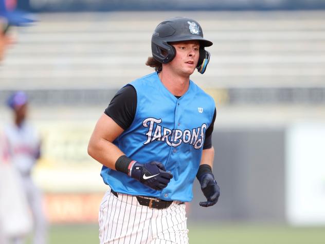 Tampa Tarpons third baseman Ben Cowles