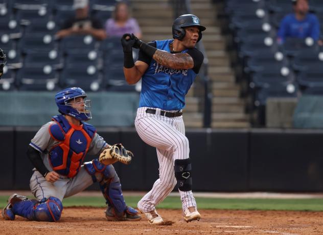 Tampa Tarpons first baseman Anthony Garcia