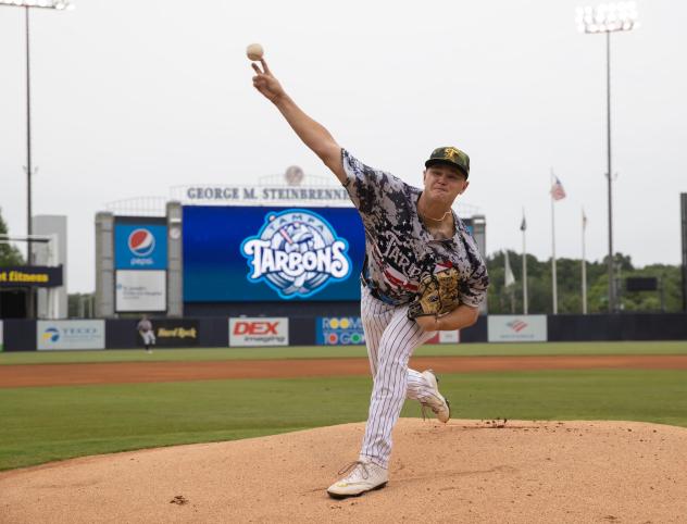 Tampa Tarpons pitcher Chandler Champlain