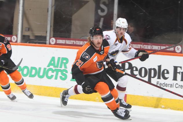 Lehigh Valley Phantoms forward Linus Sandin