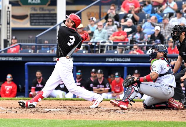 Reading Fightin Phils outfielder Mickey Moniak