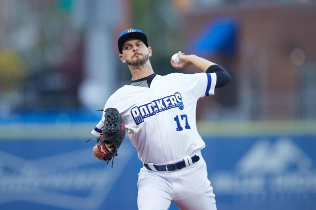 High Point Rockers pitcher Justin Nicolino