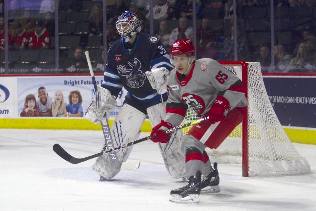 Grand Rapids Griffins right wing Dominik Shine