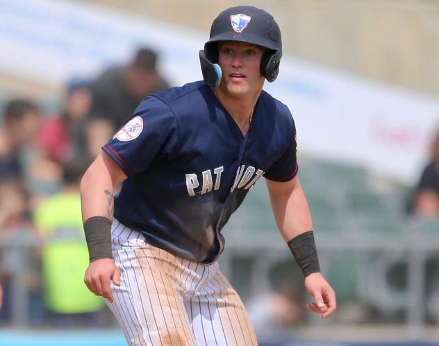 Elijah Dunham of the Somerset Patriots