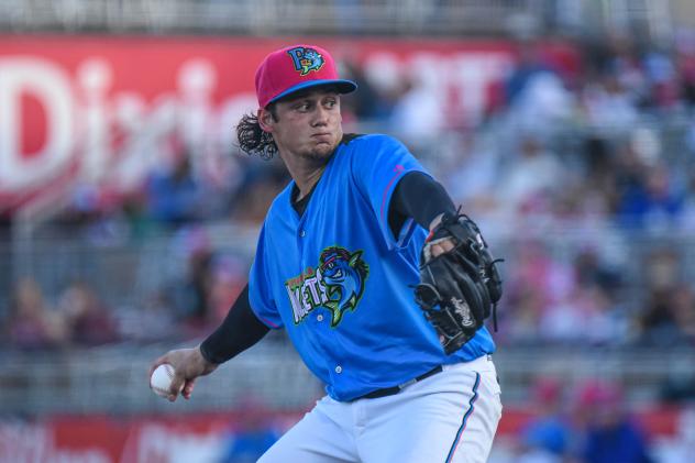 Pensacola Blue Wahoos pitcher Zach McCambley