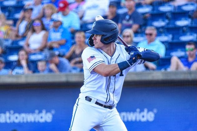 Troy Johnston of the Pensacola Blue Wahoos