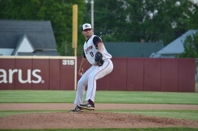 Wisconsin Rapids Rafters pitcher Alec Burnett