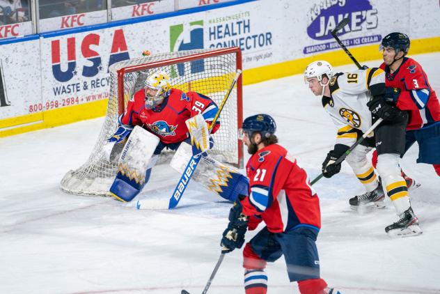 Springfield Thunderbirds goaltender Charlie Lindgren