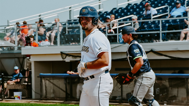 Cole Messina of the Fond du Lac Dock Spiders