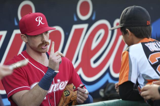 Zach Green of the Tacoma Rainiers