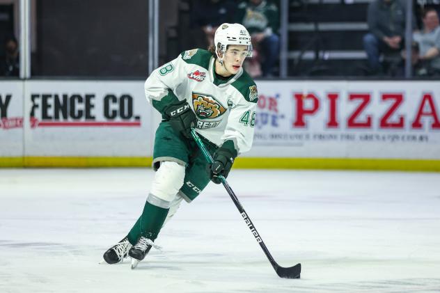 Everett Silvertips defenseman Olen Zellweger