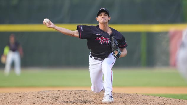 Tri-City ValleyCats on the mound