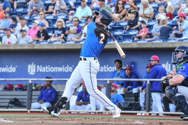Troy Johnston of the Pensacola Blue Wahoos