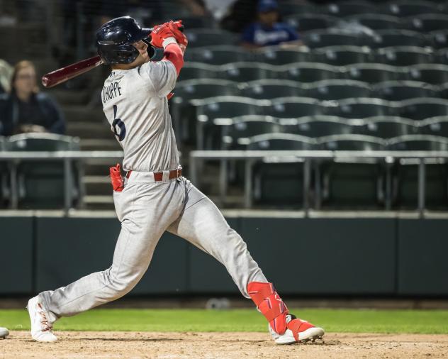 Logan O'Hoppe blasts a grand slam for the Reading Fightin Phils
