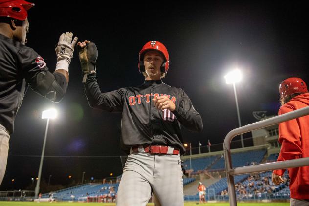 Ottawa Titans infielder Clay Fisher