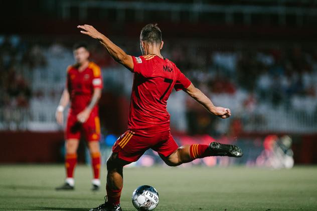 Phoenix Rising FC midfielder Santi Moar