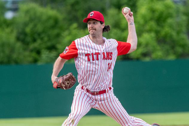 Ottawa Titans pitcher Tyler Jandron
