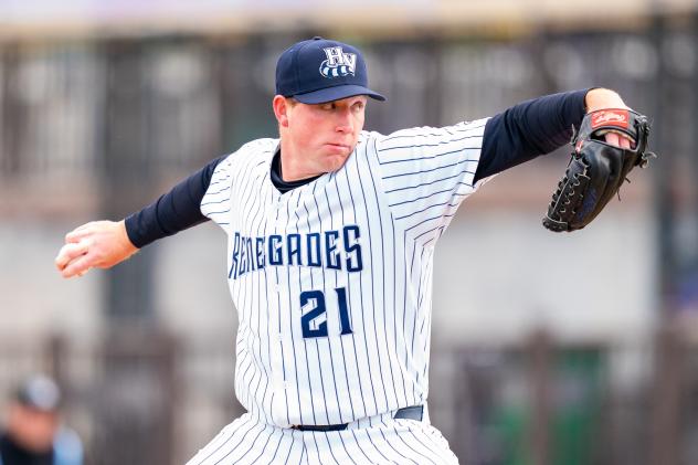 Hudson Valley Renegades pitcher Matt Sauer