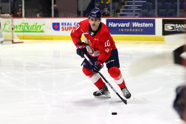 Regina Pats defenceman Neithan Salame