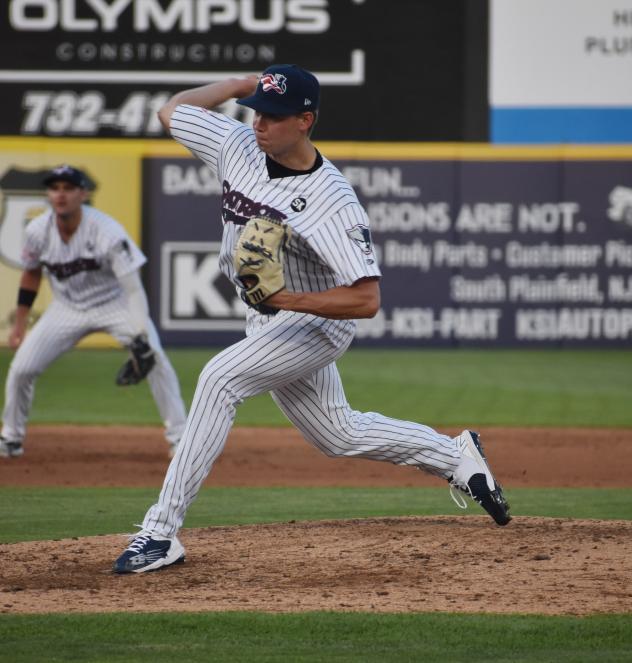 Somerset Patriots pitcher Will Warren
