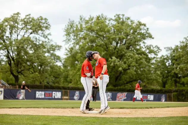 St. Cloud Rox bump heads at first