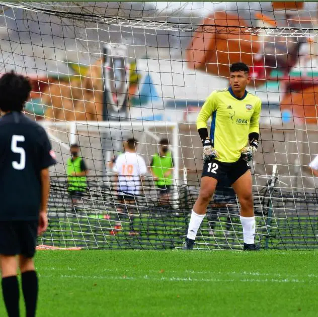 Rio Grande Valley FC goalkeeper Alexis Gonzalez