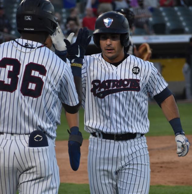 Mickey Gasper of the Somerset Patriots