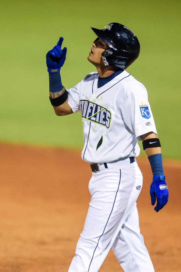 Columbia Fireflies infielder Joshua Rivera