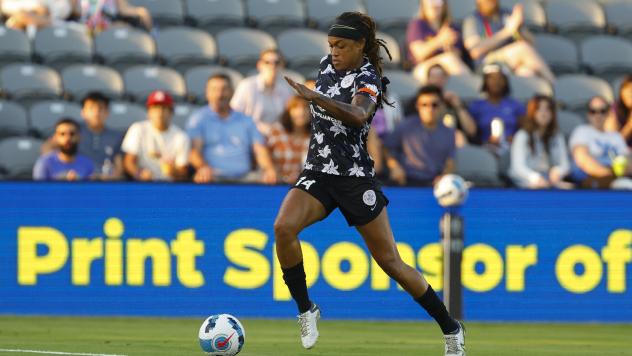 Racing Louisville FC forward Jess McDonald