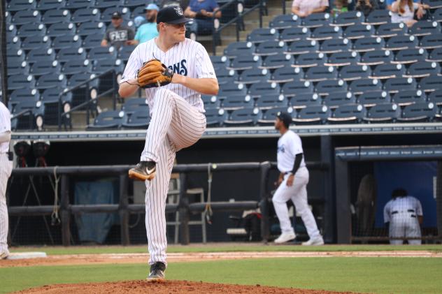 Tampa Tarpons pitcher Richard Fitts