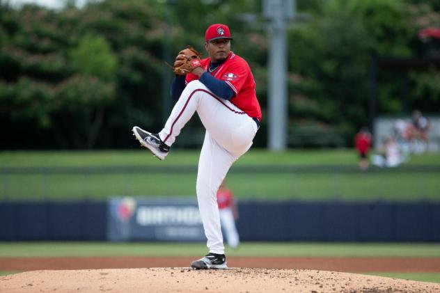 Rome Braves pitcher Royber Salinas