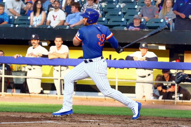 Daniel Palka of the Syracuse Mets