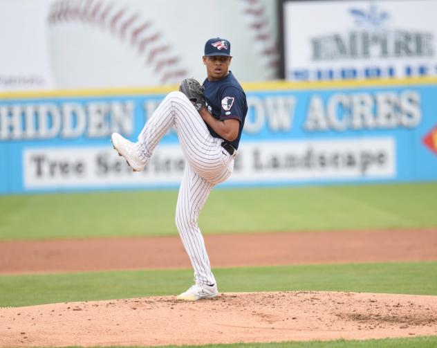 Somerset Patriots pitcher Randy Vasquez