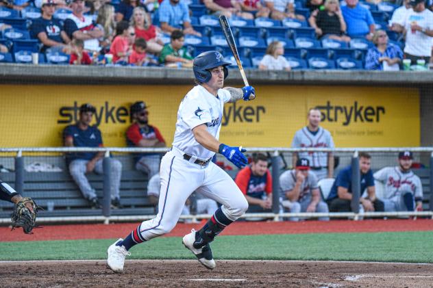 J.D. Osborne of the Pensacola Blue Wahoos