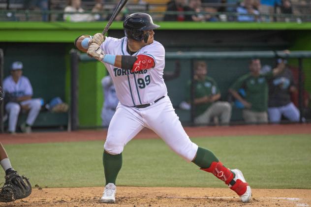 Daytona Tortugas first baseman Ruben Ibarra