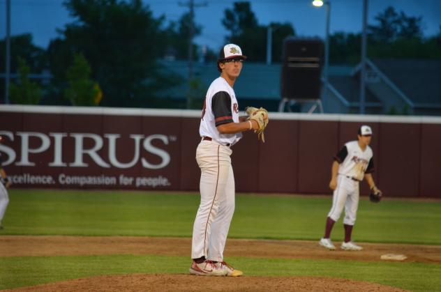 Wisconsin Rapids Rafters on the mound