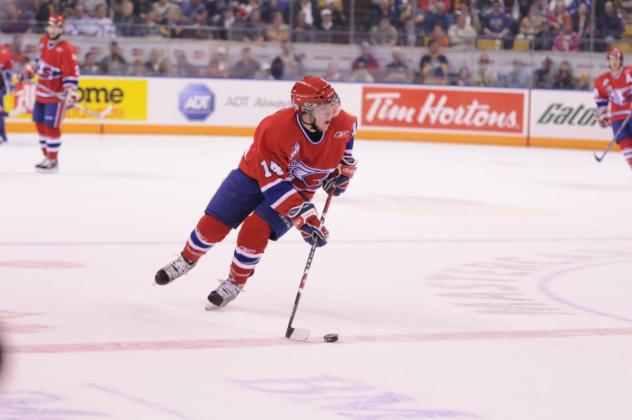 Mitch Wahl with the Spokane Chiefs