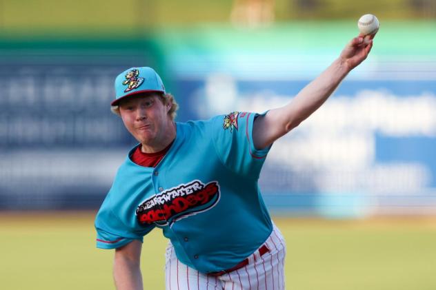 Clearwater Threshers on the mound
