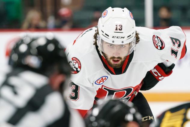 Belleville Senators right wing Egor Sokolov