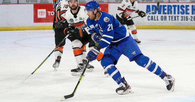 Wichita Thunder forward Jay Dickman