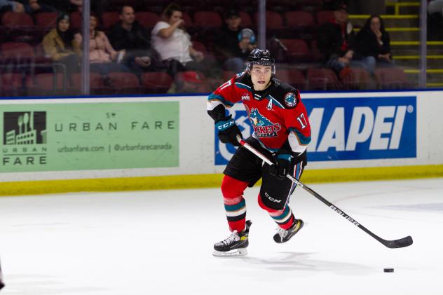 Kelowna Rockets assistant captain Colton Dach