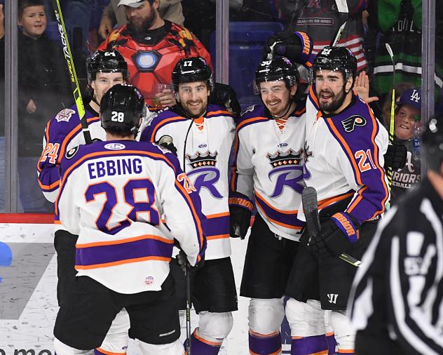 Reading Royals celebrate a goal