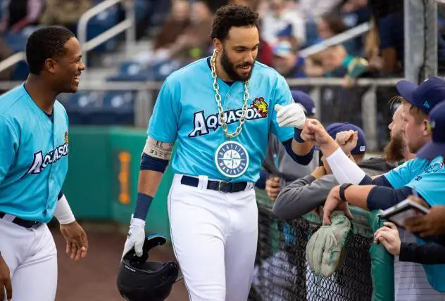 Dariel Gomez of the Everett AquaSox