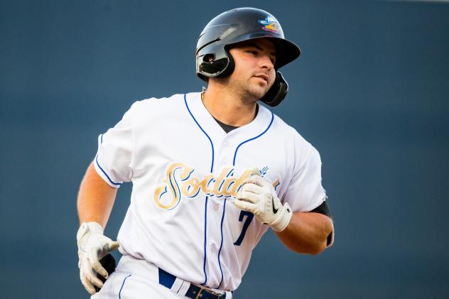 Buddy Kennedy with the Amarillo Sod Poodles