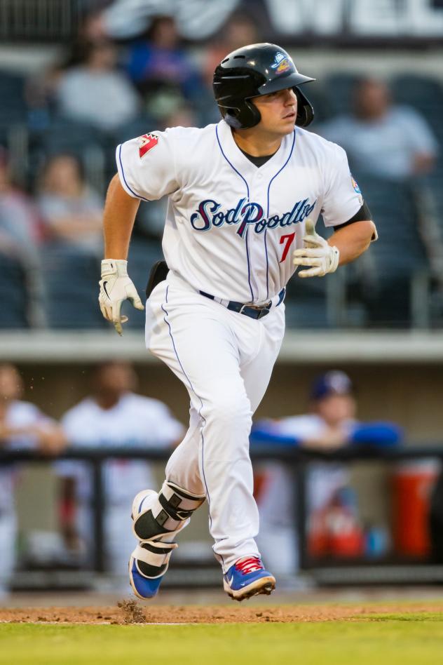 Buddy Kennedy with the Amarillo Sod Poodles