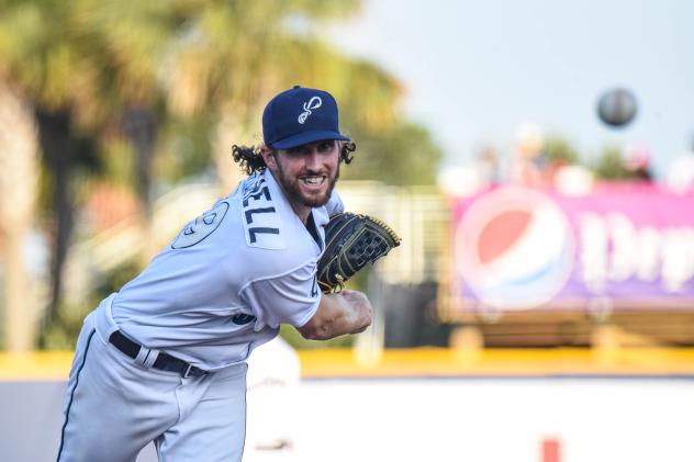 Pensacola Blue Wahoos pitcher Bryan Mitchell