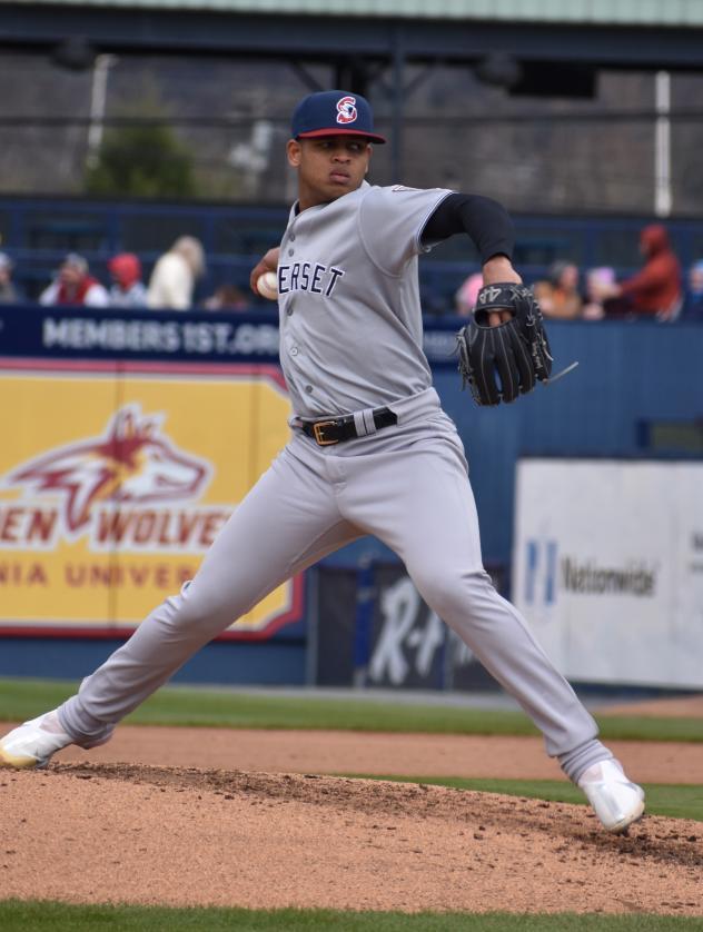 Somerset Patriots pitcher Randy Vasquez
