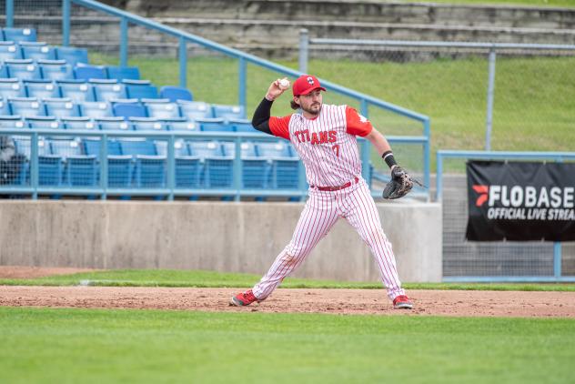 Ottawa Titans infielder A.J. Wright