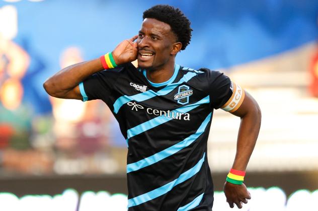 Colorado Springs Switchbacks FC in action