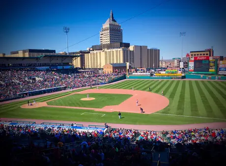 Frontier Field, home of the Rochester Red Wings